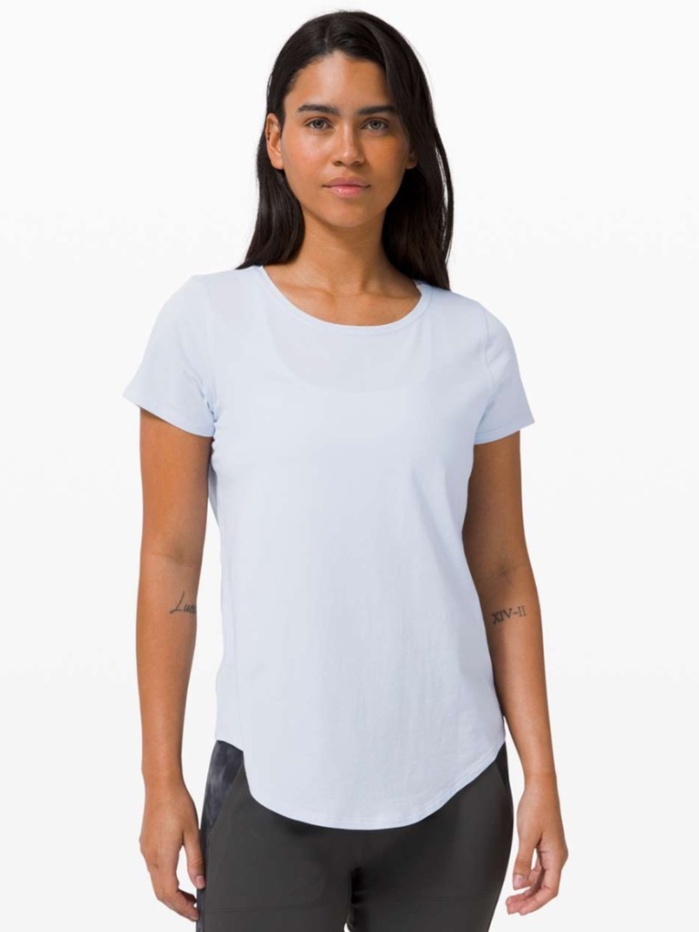 NWT Lululemon Light Blue Love Crew Size 2
